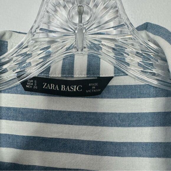 Zara stripped min dress/tunic top size small - Picture 3 of 5